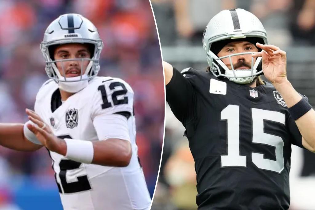 غزاة مقاعد البدلاء Gardner Minshew لـ Aidan O'Connell في تغيير QB