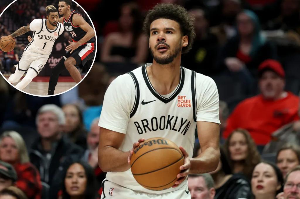 كام جونسون ودانجيلو راسل يدفعان نتس في المقابل من الإصابات