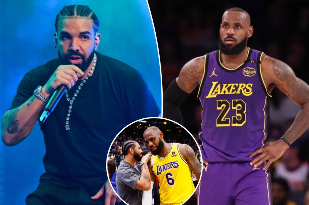 تغيير غنائي Drake Fuels LeBron James Feud تكهنات