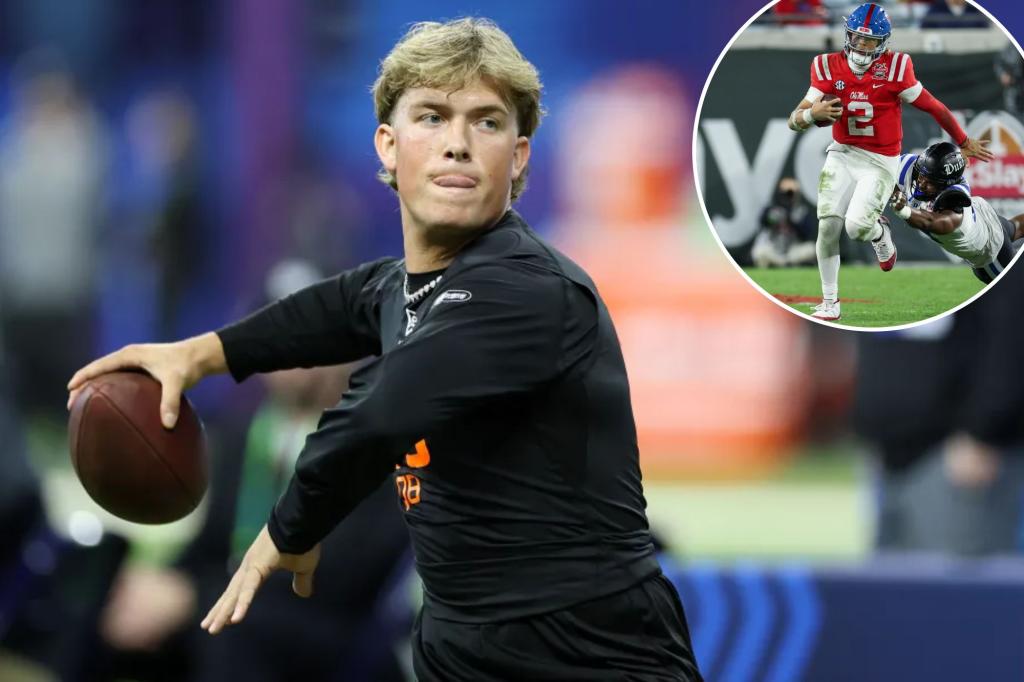 ترتفع أسهم Jaxson Dart لعام 2025 في الدور الأول مع نمو الطنين في الجولة الأولى