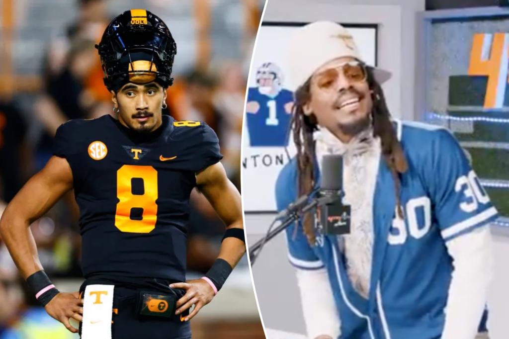 كام نيوتن يحذر QB Nico Iamaleava "المال لن يدوم"