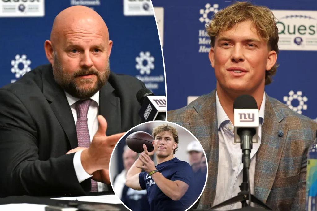 لن يُسمح لـ Giants 'Jaxson Dart بالارتياح في خطة تطوير العمالقة