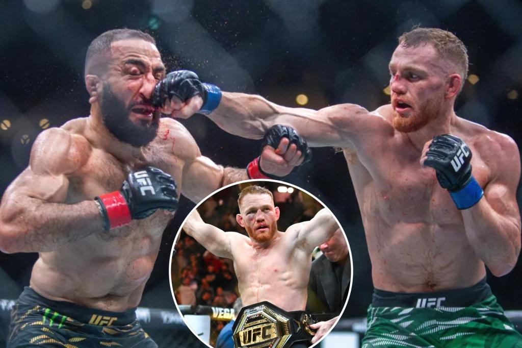 جاك ديلا مادالينا يلتقط لقب UFC مع فوز Slugfest على Belal Muhammad