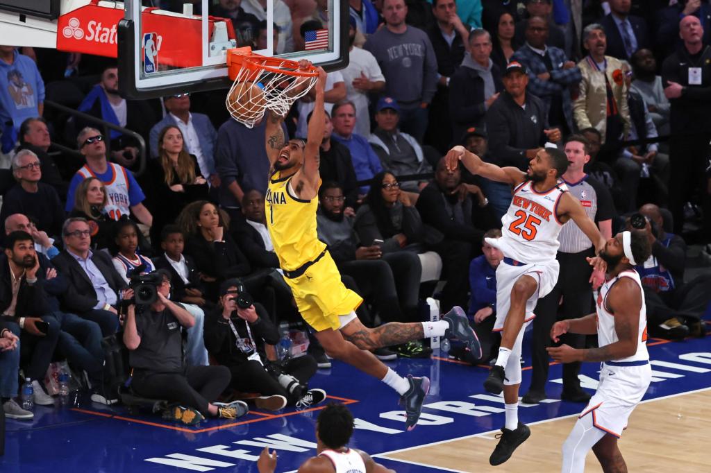 ساعدت غطس أوبي توبين في دفن نيكس خلال اللعبة 1