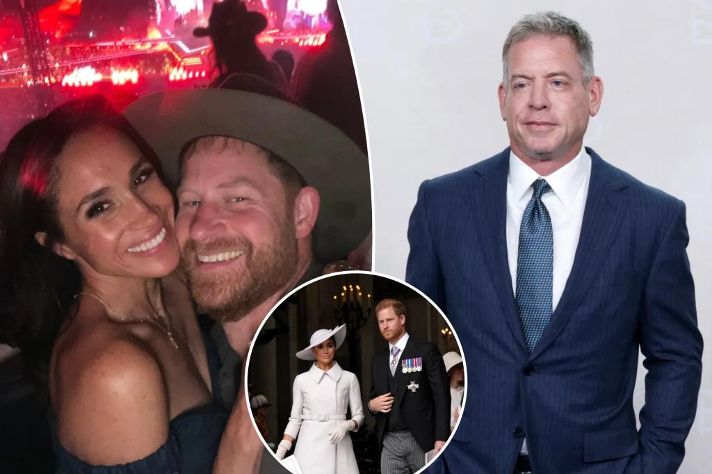 يكشف تروي أيكمان عن سبب عدم أن يصبح ودودًا مع الجيران الملكيين الأمير هاري وميغان ماركل