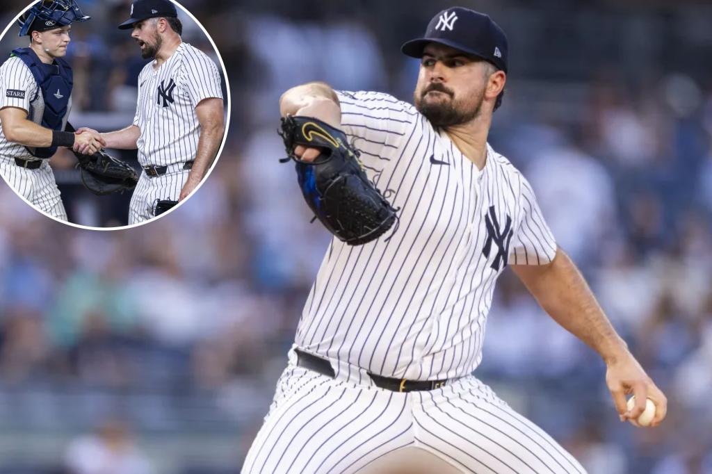 كارلوس رودون يتجنب "كارثة" في وضع سبع جوهرة في فوز يانكيز