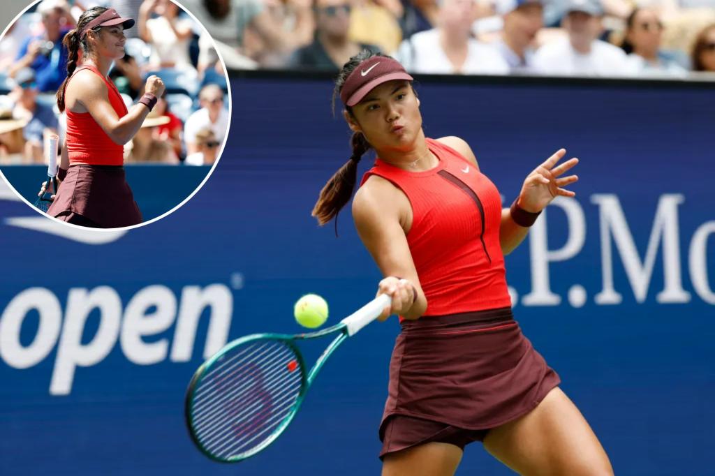 Emma Raducanu تطهير Hurdle مع First Us Open Win منذ عام 2021