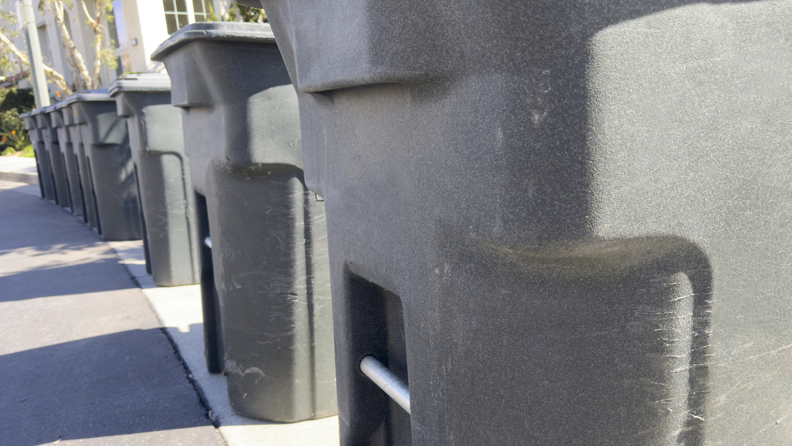 ما هو الشريط على صندوق القمامة الخاص بك؟