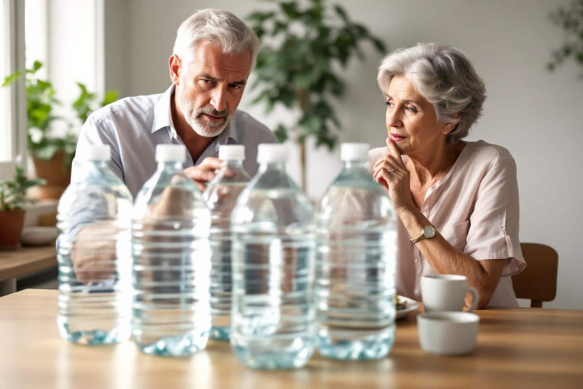 هل تشتري عبوات مياه معدنية