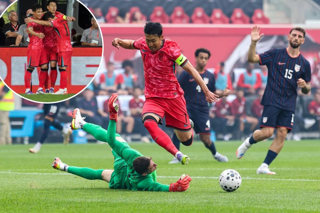 USMNT ينظر من نوع ما في خسارة ودية لكوريا الجنوبية