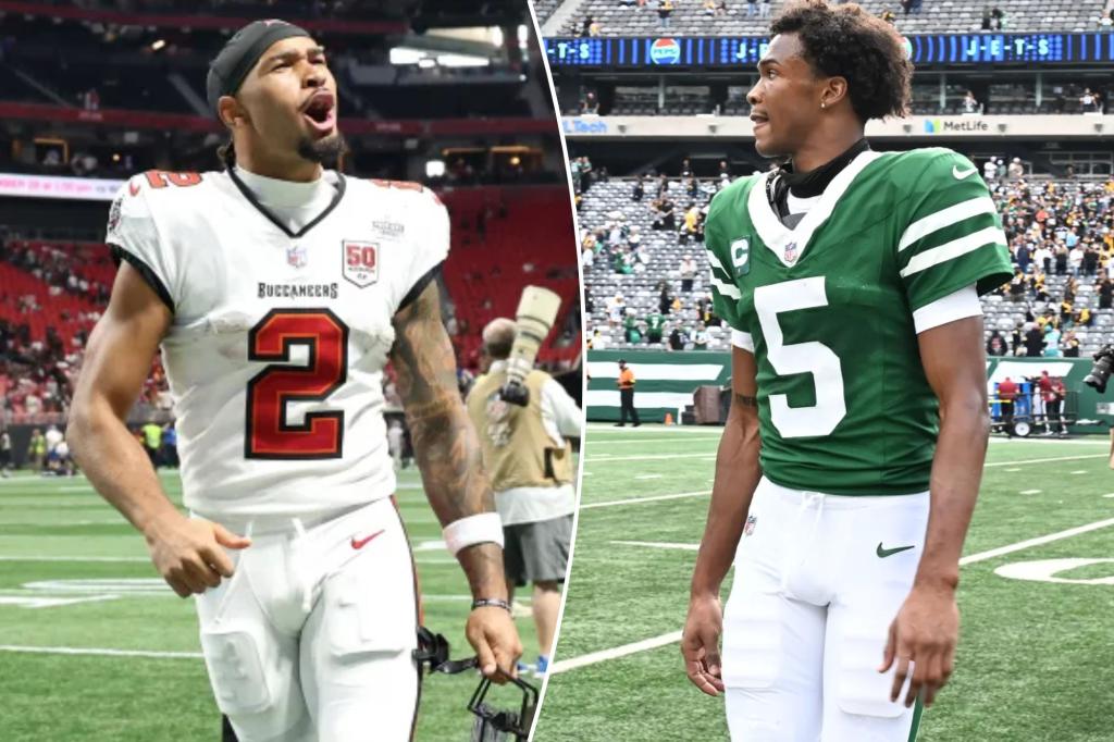 Jets 'Garrett Wilson بدأ لم الشمل ضد زميله في ولاية أوهايو القديم