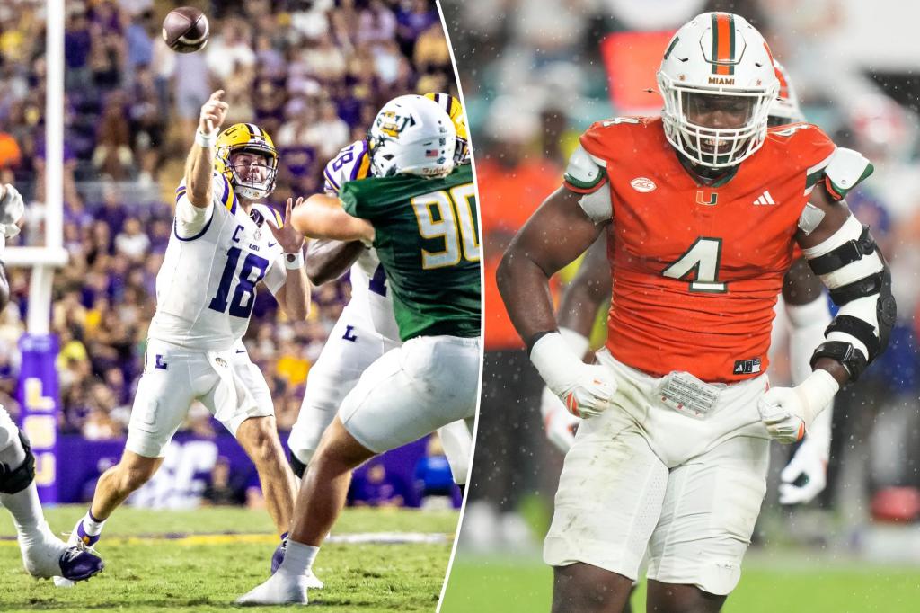 تصنيفات كرة القدم الجامعية ، Heisman Watch بعد الأسبوع 4