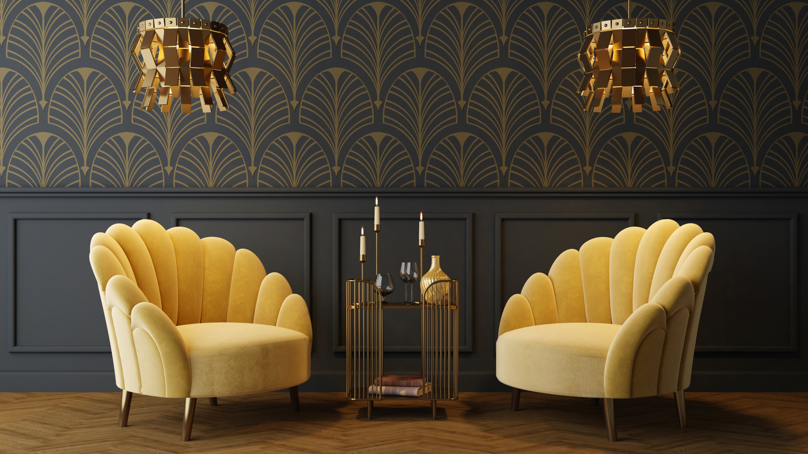 اتجاه تصميم Art Deco Glass الذي يجعل عودة كبيرة