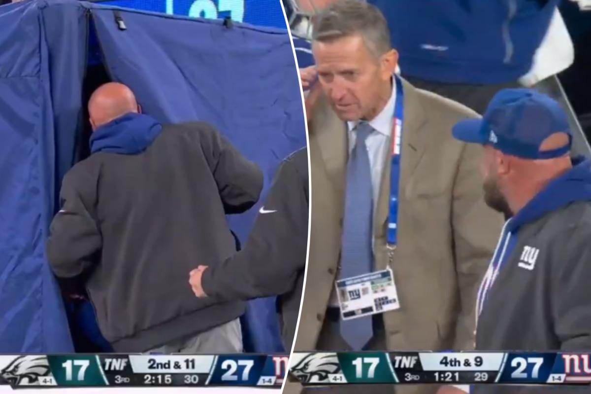 تحقيق اتحاد كرة القدم الأميركي في حادث الخيمة الطبية للعمالقة "مستمر"