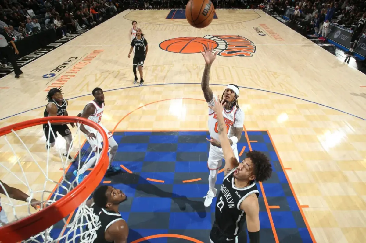 تضاءل وقت لعب جوردان كلاركسون في ظل تناوب نيكس المعزز