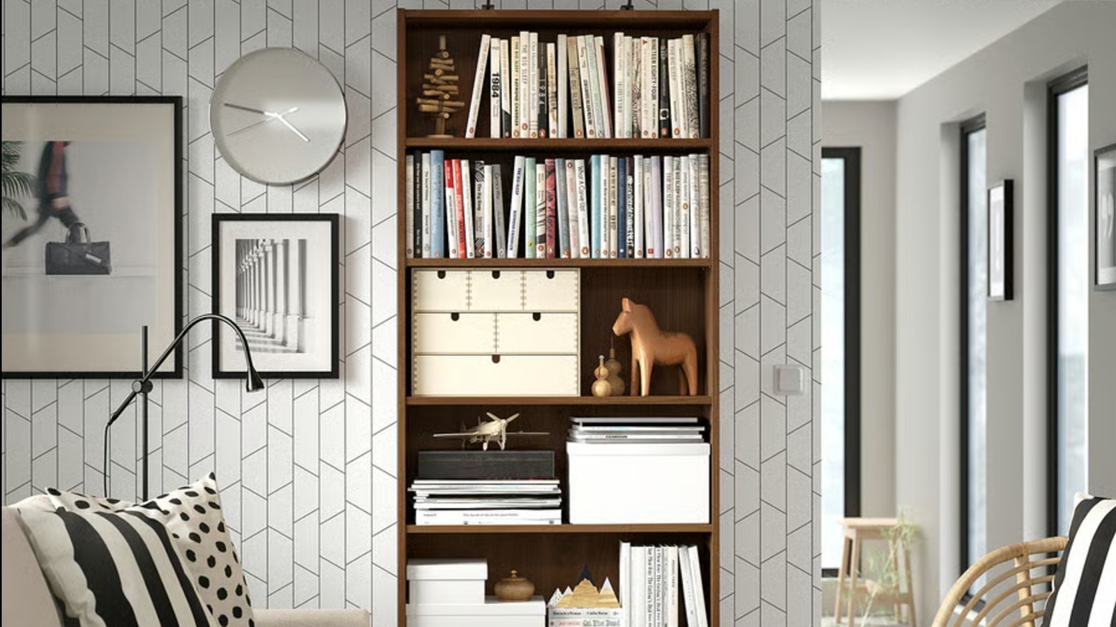 اصنع بنفسك رف تخزين كبير باستخدام قطع ايكيا بأسعار معقولة