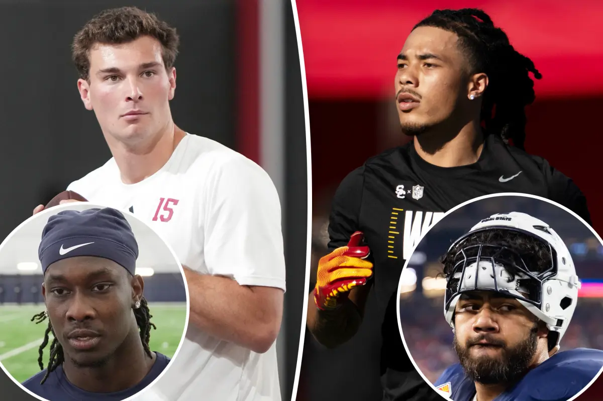 الكباش تأخذ WR مع الاختيار الأول؛ أجهزة الشحن انتزاع OL