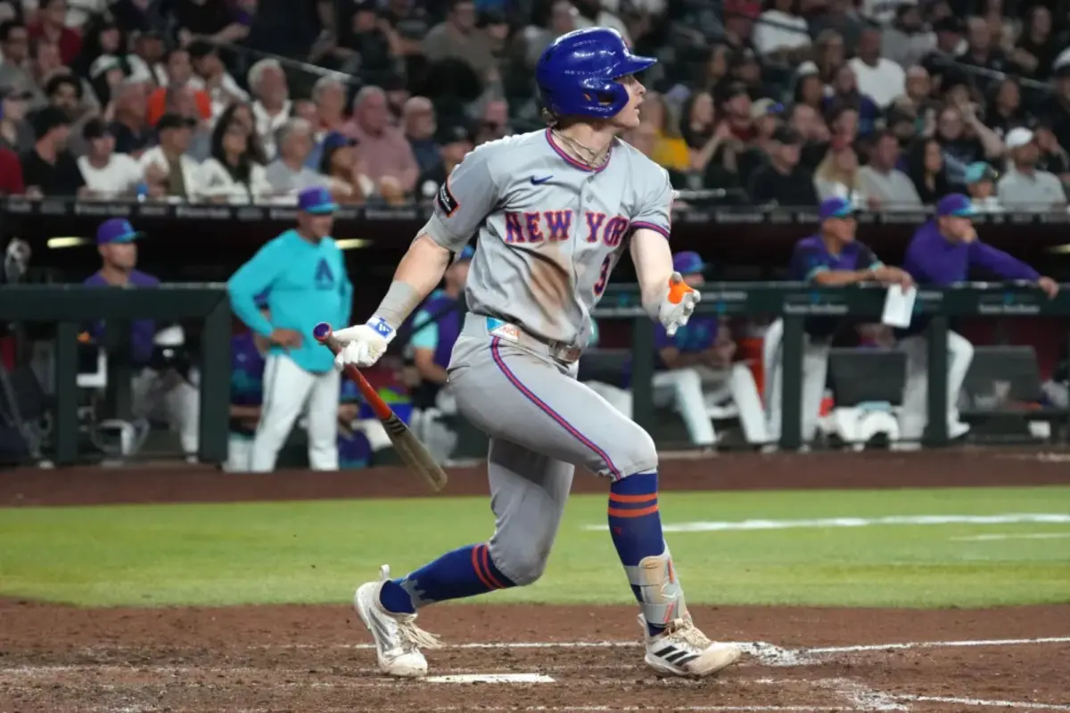 Mets 'Carson Benge يتعرض لضربة القابض في المركز العاشر بعد نقله إلى الحفرة رقم 5