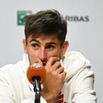 اضطر ماتيو أرنالدي إلى الانسحاب مباشرة قبل الدور نصف النهائي من بطولة Frecn Open
