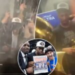 OG Anunoby يضع احتفال نيكس في غرفة خلع الملابس عن طريق الخطأ على Instagram