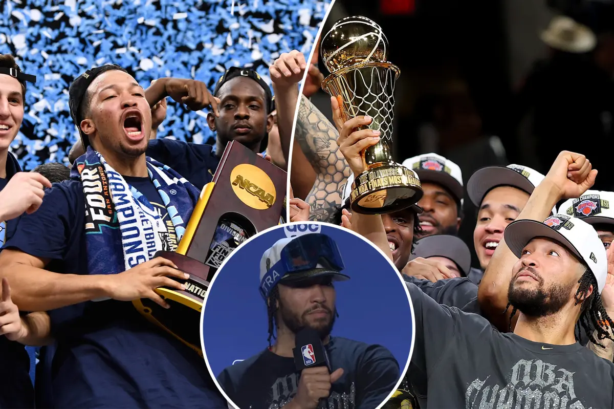 يوجه جالين برونسون انتقادًا خفيًا لتكلفة المعيشة في نيويورك بعد فوز نيكس في نهائيات الدوري الاميركي للمحترفين