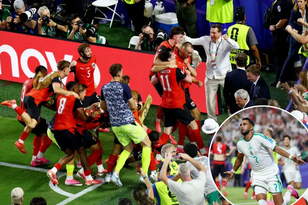 تأهلت الجزائر والنمسا إلى دور خروج المغلوب في كأس العالم بعد نهاية مثيرة