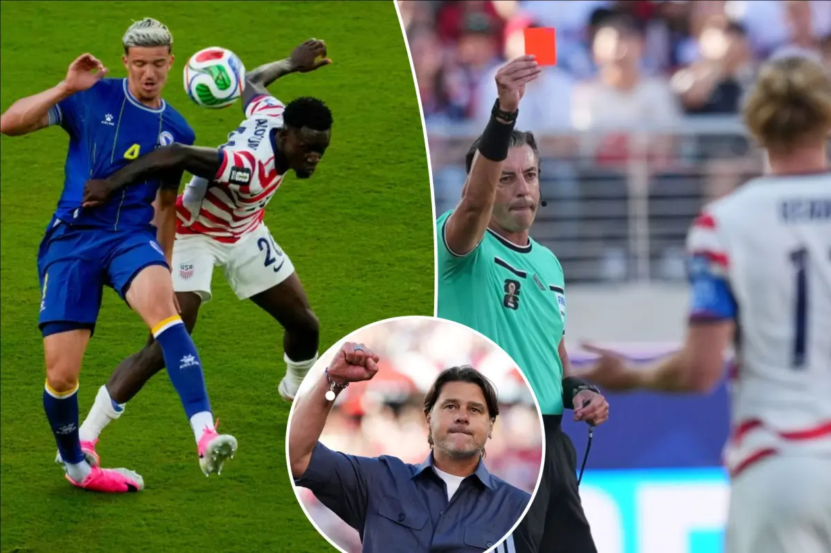 غضب ماوريسيو بوتشيتينو من USMNT بسبب البطاقة الحمراء التي حصل عليها فولارين بالوغون