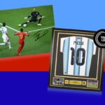 قمصان كأس العالم الموقعة الأكثر مبيعًا والصور من أكبر بائع تذكارات FIFA في العالم