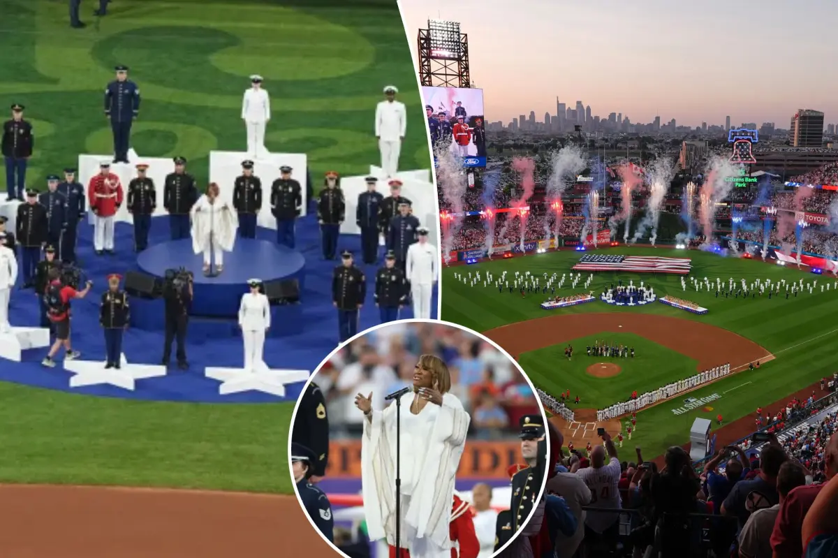 باتي لابيل تثير الانتقادات بسبب أداء النشيد الوطني في لعبة MLB All-Star لعام 2026 في فيلادلفيا