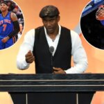 تم إدخال Amar'e Stoudemire في Hall of Fame في لحظة نيكس الكاملة