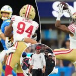 49ers يحصلون على الخلاص، والإجابات في فوز ما قبل الموسم على Chargers