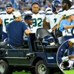 انطلق Bud Clark من فريق Seahawks من الملعب مصابًا بكسر في الكاحل في ضربة إصابة وحشية