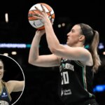 لاعبة Liberty Sabrina Ionescu تبتعد عن العلامة مع استمرار الركود في إطلاق النار