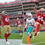 تم تغريم كايل Juszczyk لاعب فريق 49ers بسبب احتفاله "بالصداع" لفترة طويلة