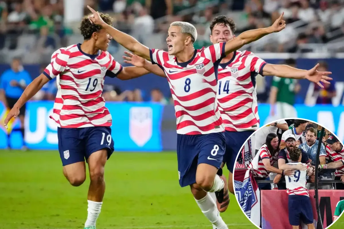 كافان سوليفان وجوليان هول لاعب ريد بولز يدفعان USMNT عبر المكسيك