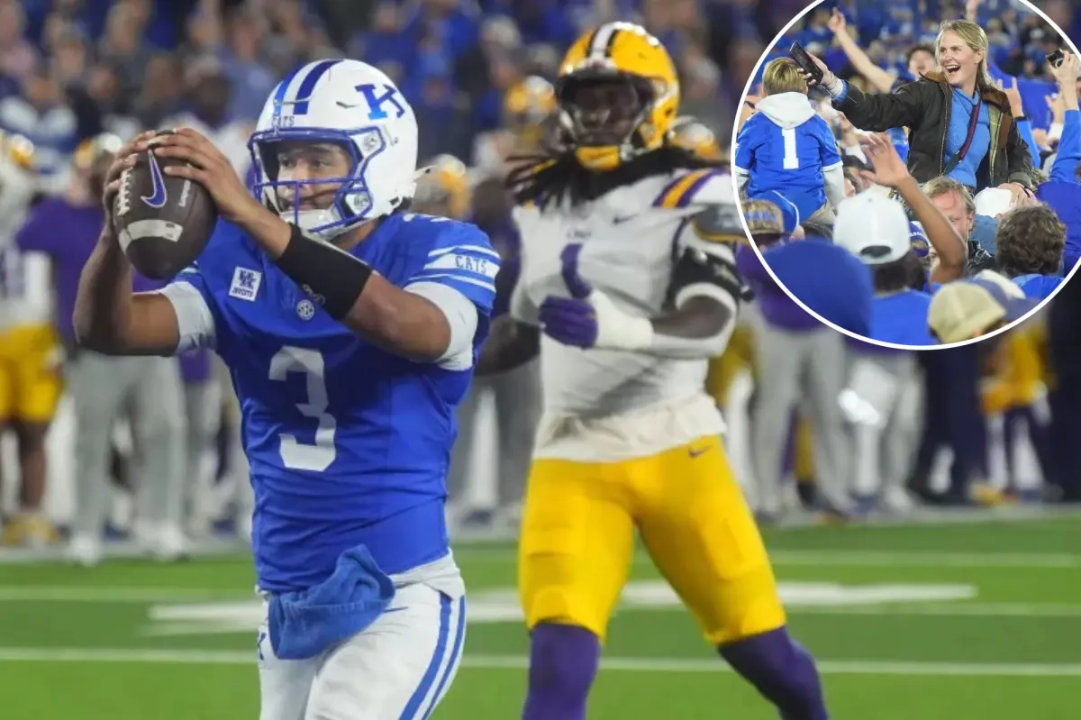 كنتاكي تذهل LSU في OT بتحويل جريء من نقطتين