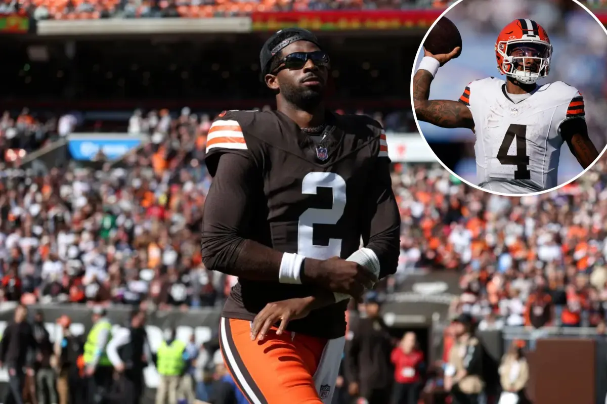 ليس لدى Browns أي خطط للتداول مع Shedeur Sanders مع بقاء QB على مقاعد البدلاء