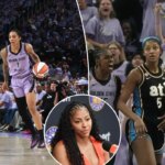 يبدو أن أسطورة سباركس كانديس باركر تبتعد عن جدول WNBA السيئ